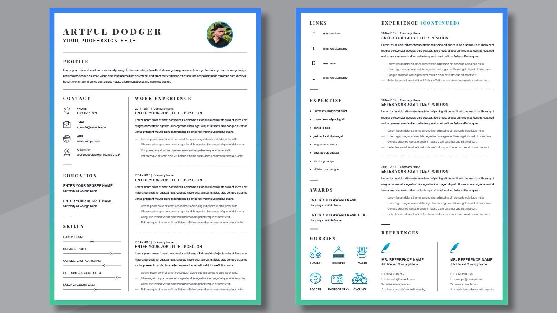 2 Page Resume Format: Free Templates, Pro Tips & Examples