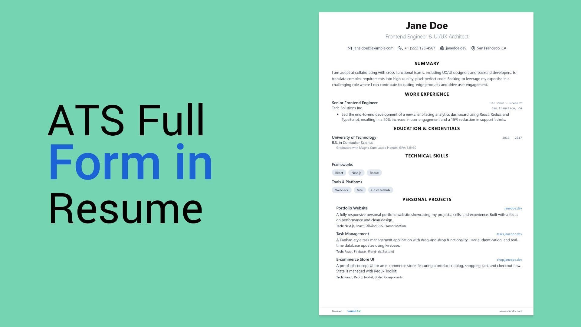 ATS Full Form in Resume: Resume Guide with Examples (2026)