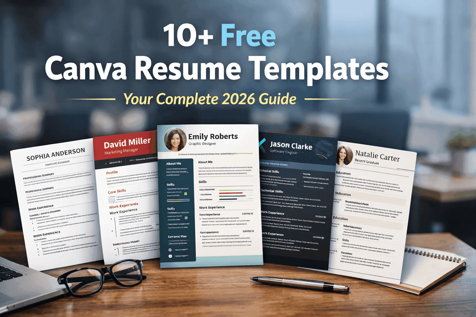 10+ Free Canva Resume Templates (2026 Guide)