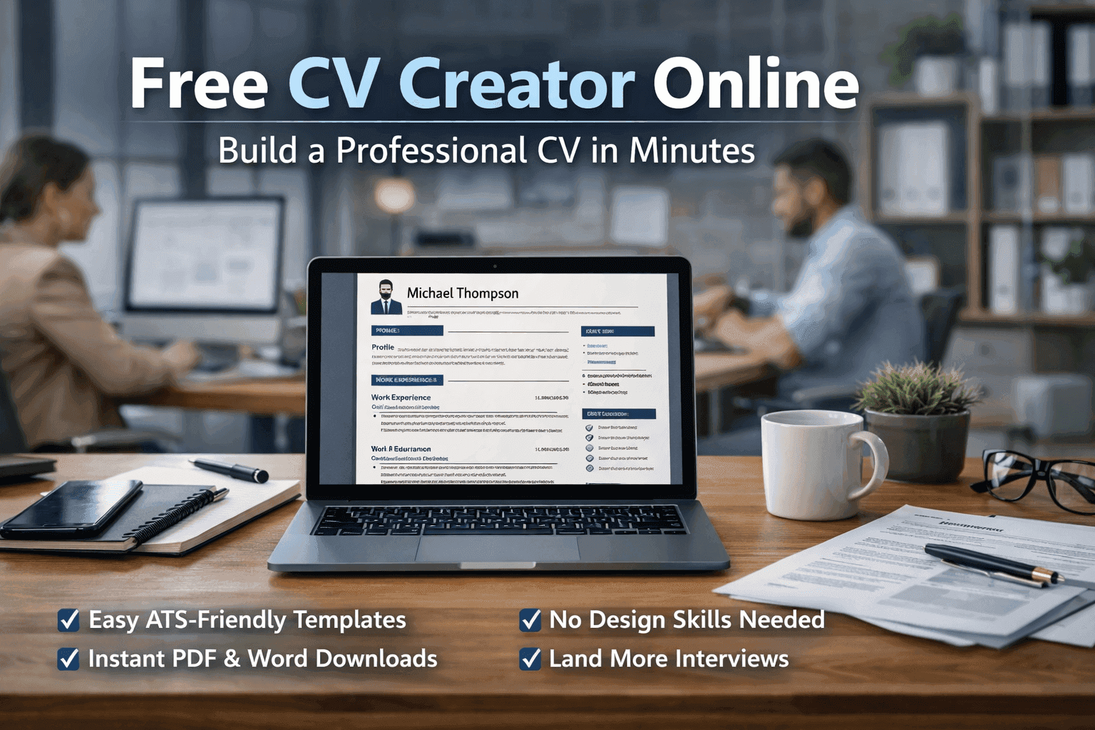 Free CV Creator Online – Build a Professional CV in Minutes