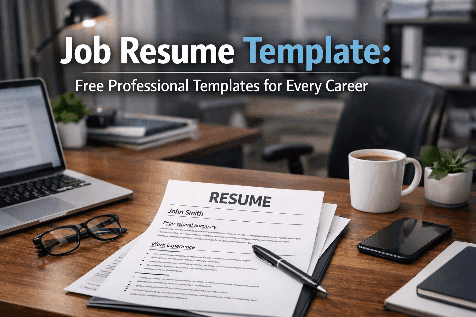 Job Resume Template: Free Professional Templates for Every Career