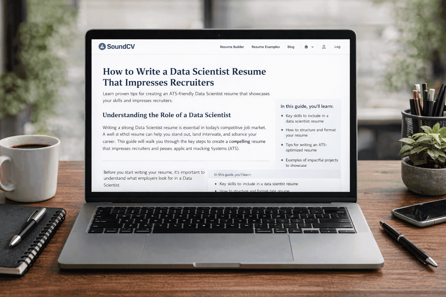 How to Write a Data Scientist Resume That Impresses Recruiters