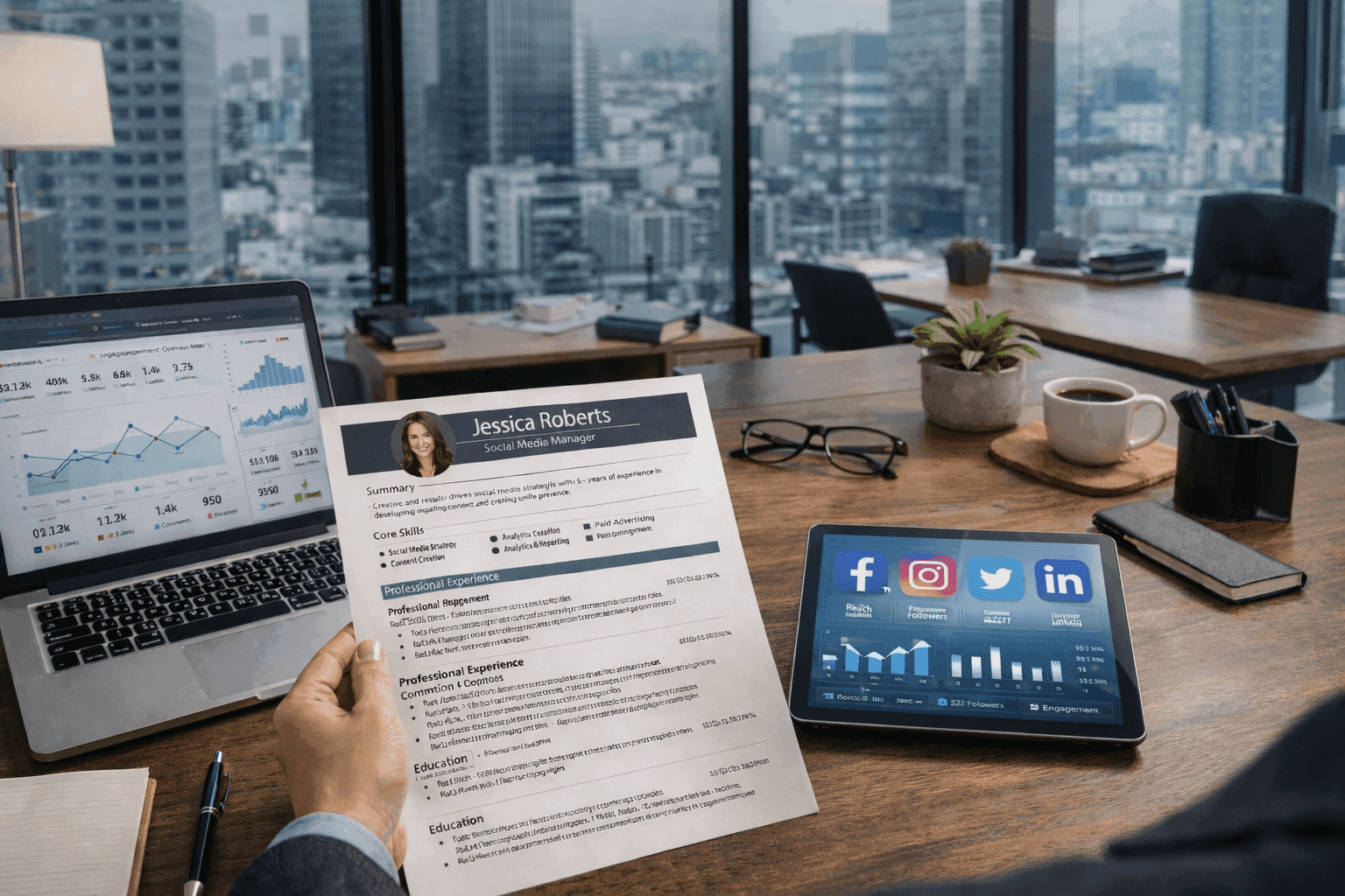 Create an Impressive Social Media Marketing Resume (ATS Tips & Examples)