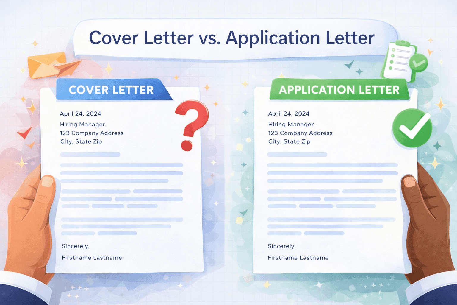 Is a Cover Letter and Application Letter the Same? Key Differences Explained