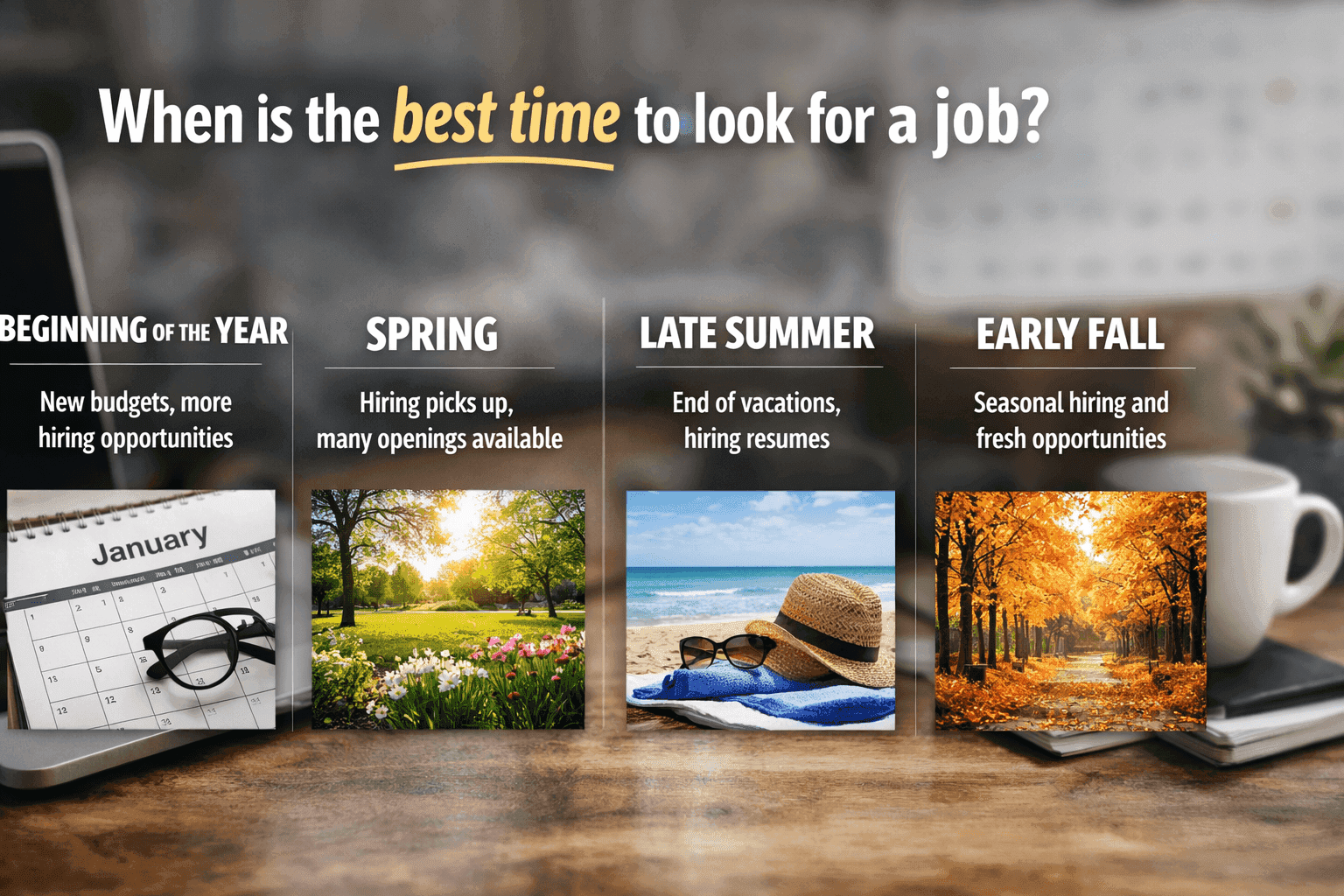 Best Time to Look for a Job: Hiring Seasons Explained