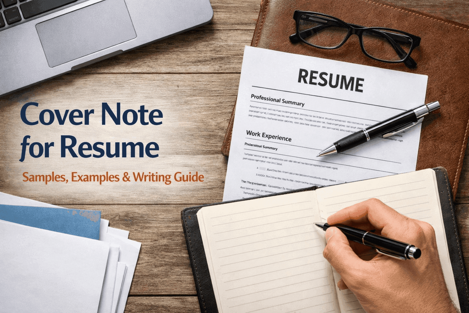 Cover Note for Resume: Samples, Examples & Writing Guide