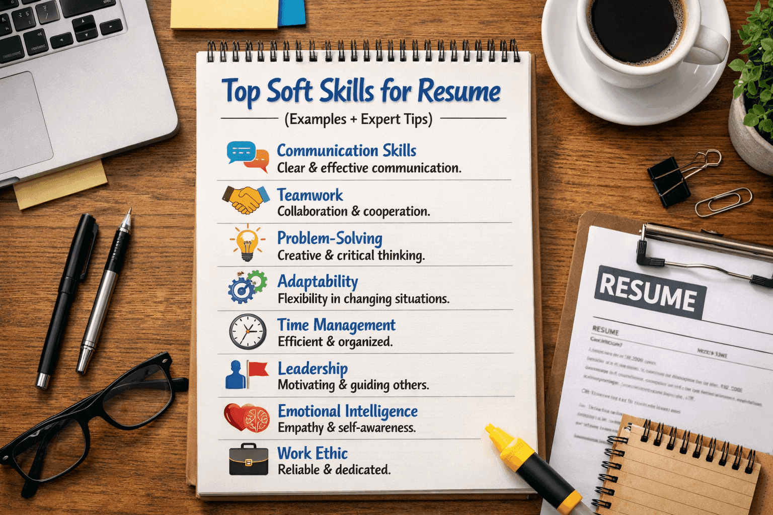 Top Soft Skills for Resume in 2026 (Examples + Expert Tips)