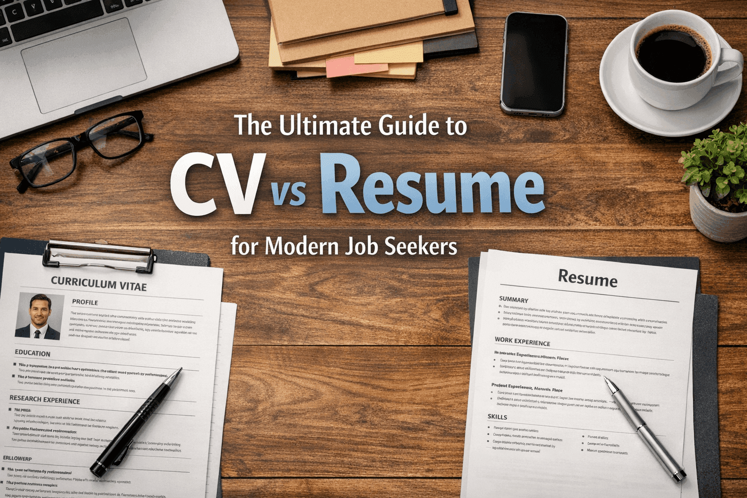 CV vs Resume: Key Differences, Formats & When to Use (2026 Guide)