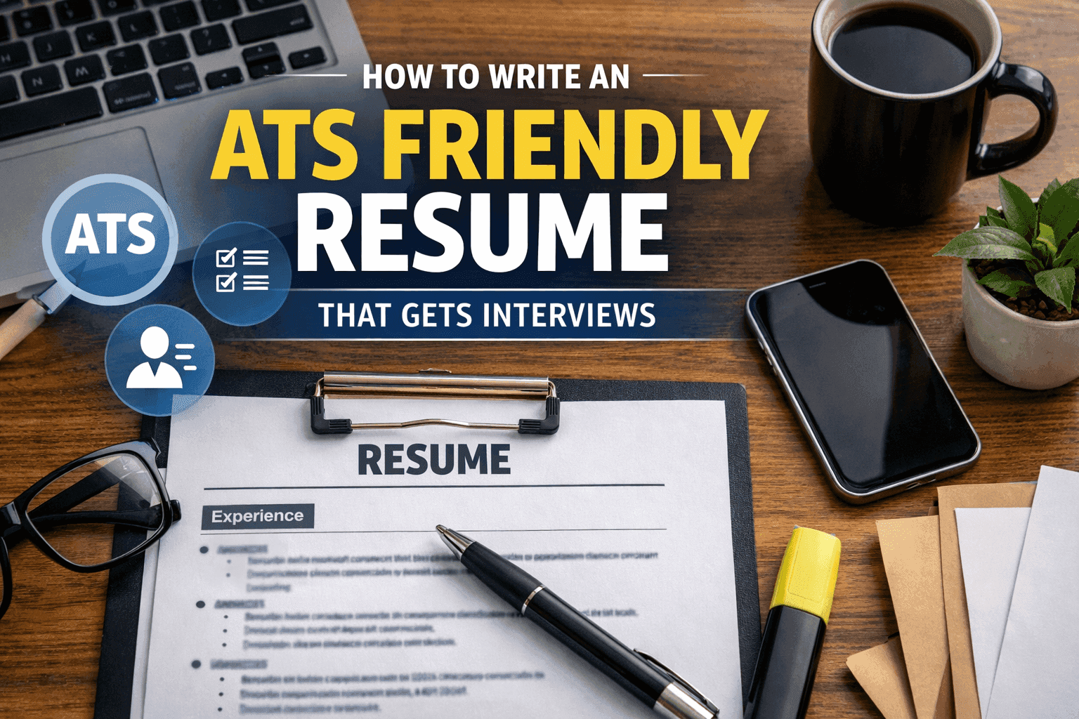 How to Write an ATS Friendly Resume That Gets Interviews