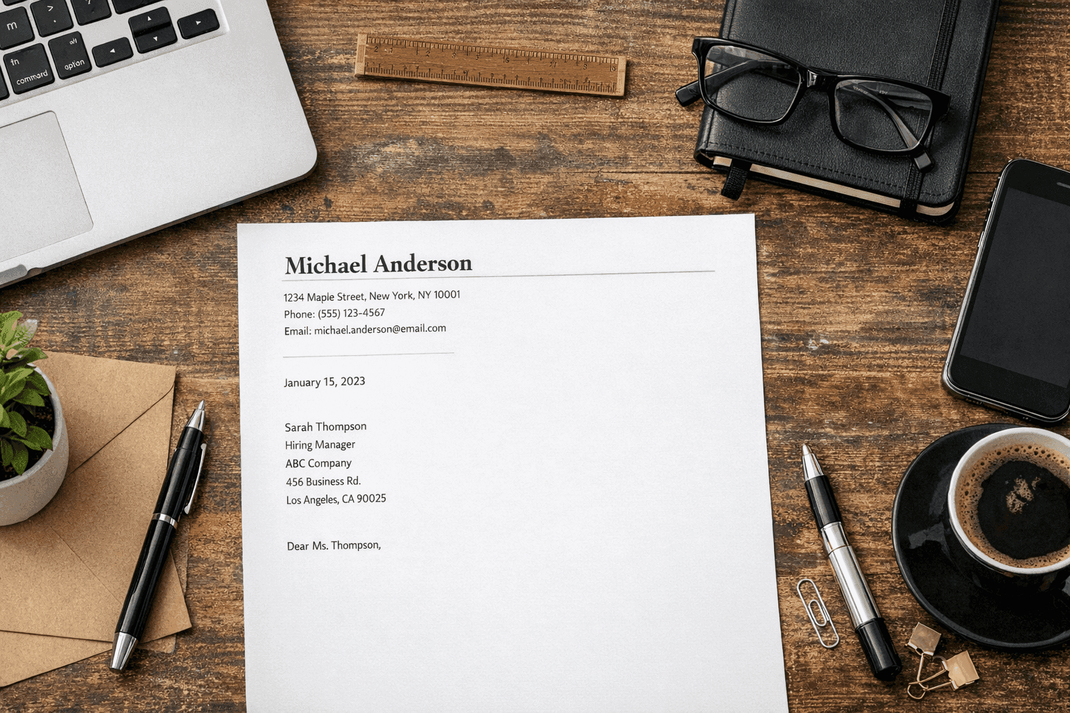 The Ultimate Guide to Crafting an Effective Cover Letter Header