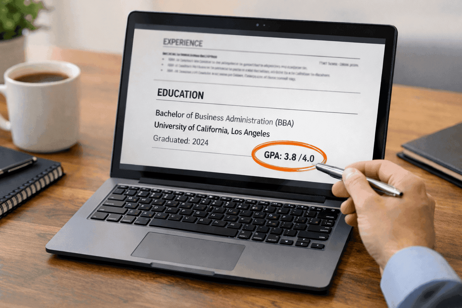 Where to Put GPA on a Resume (Best Placement + Examples)