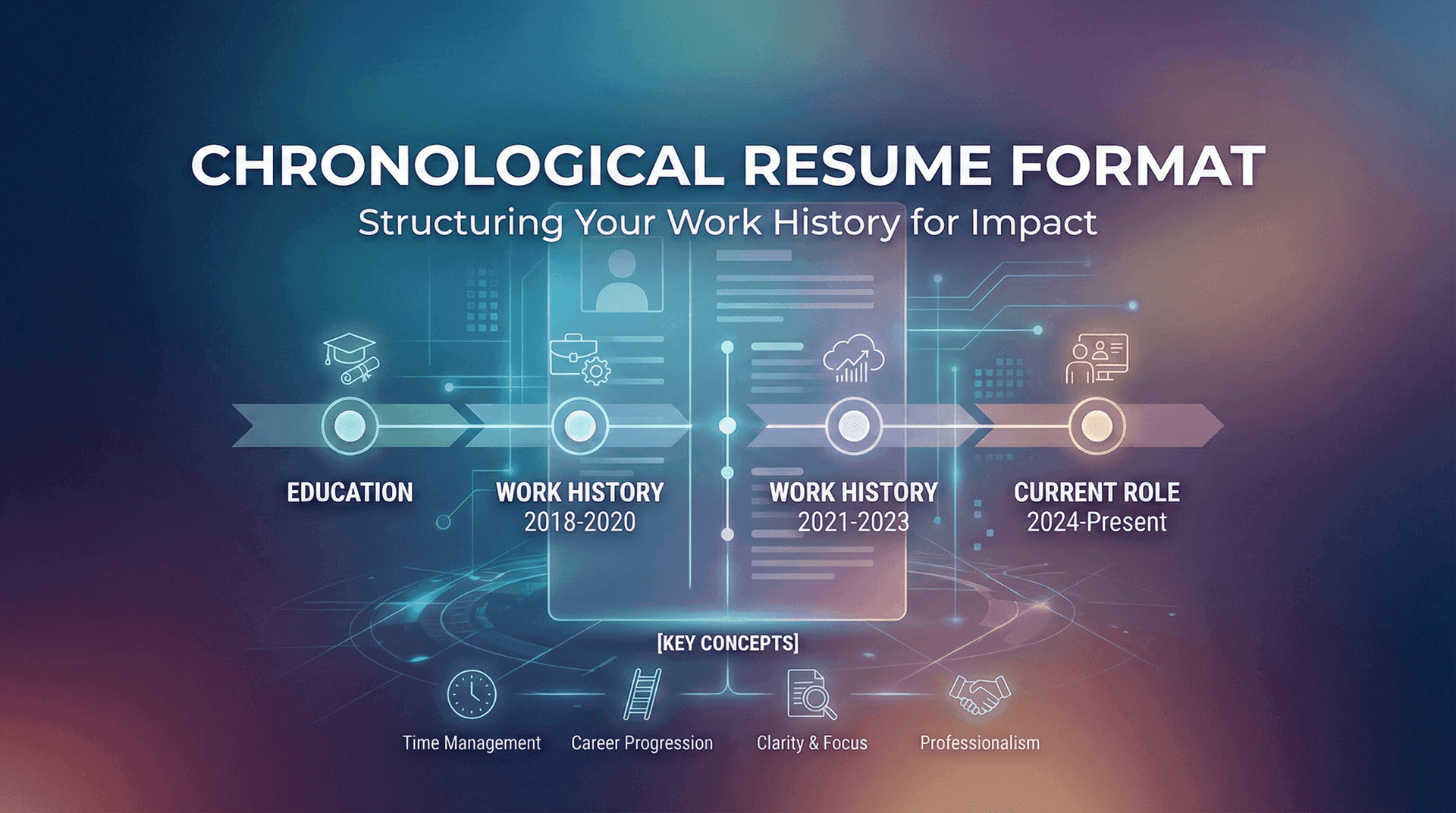 Chronological Resume Format Free Template + Pro Tips