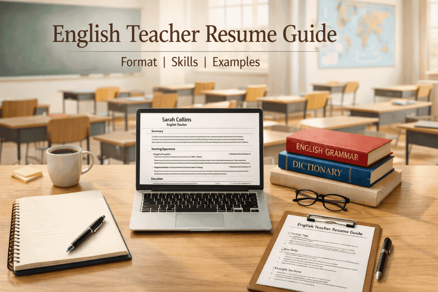 English Teacher Resume Guide With Format and Examples