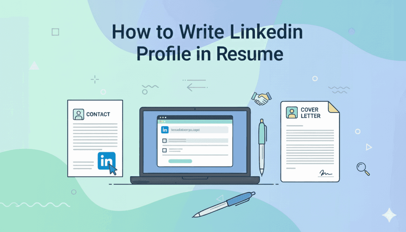 How to Write LinkedIn Profile in Resume: A Complete Guide