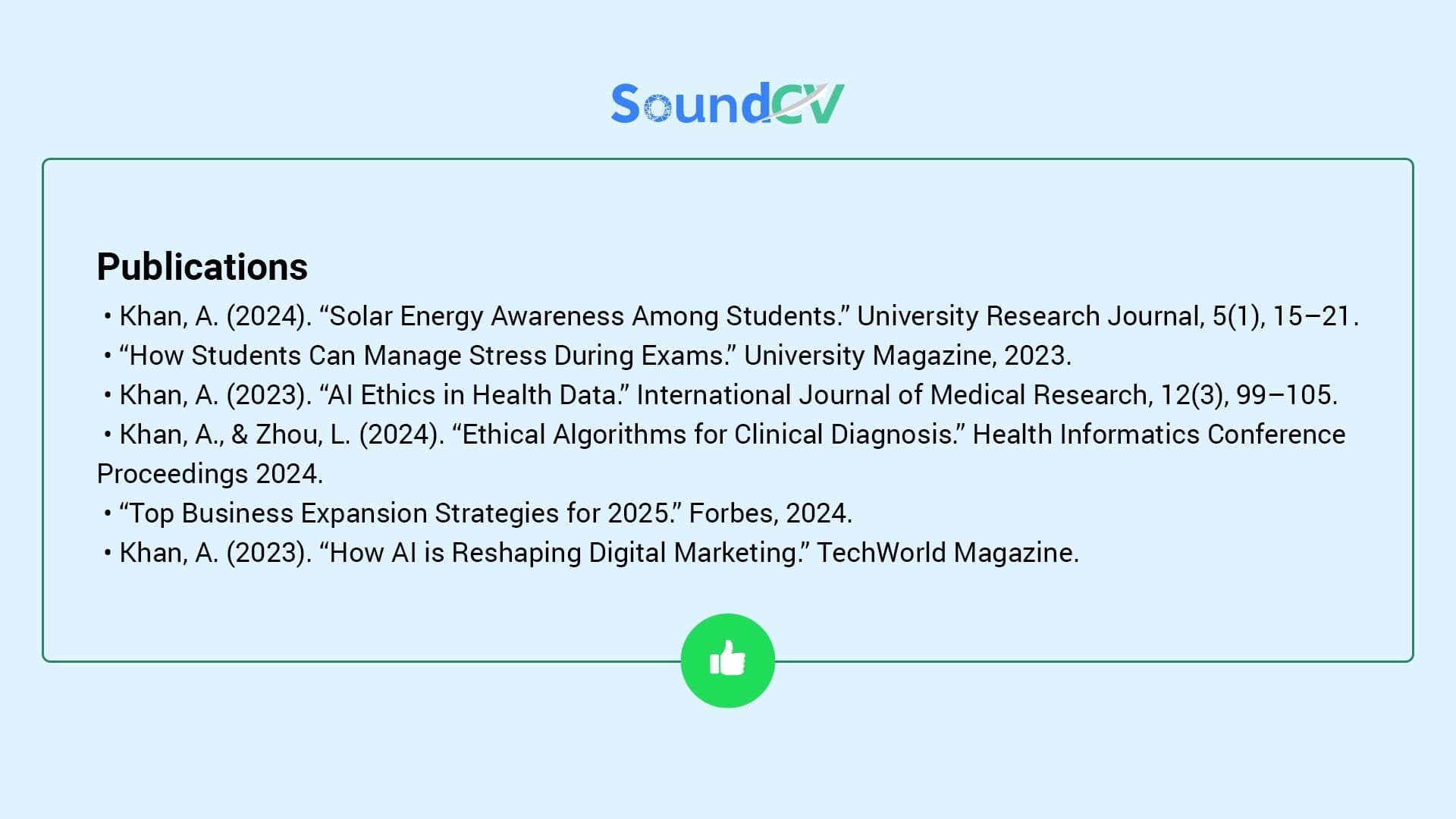 How to List Publications on a Resume (Examples & Format Guide)