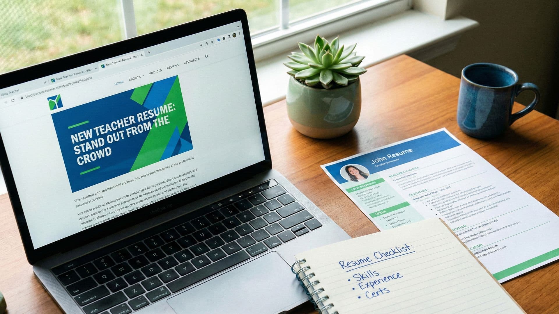 New Teacher Resume With No Experience: Step-by-Step Guide & Examples
