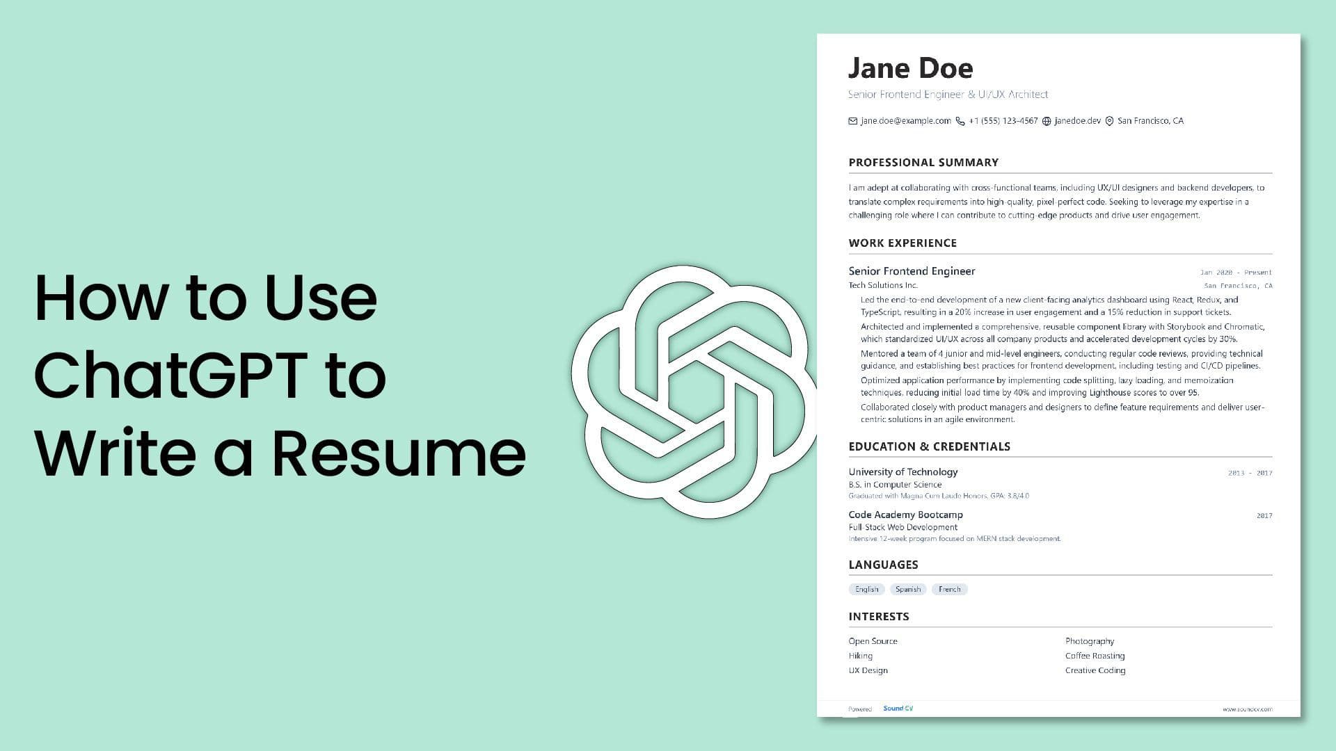 How to Use ChatGPT to Write a Resume: A Complete Step-by-Step Guide