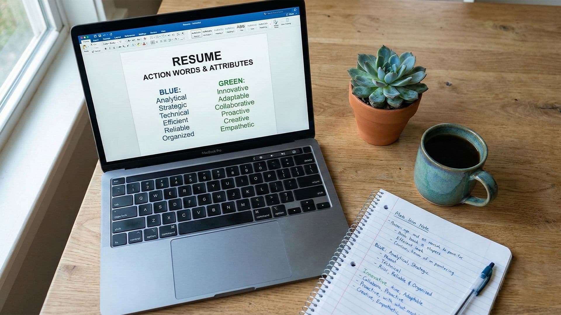 Words to Describe Yourself on a Resume (2026 ATS-Optimized Examples)