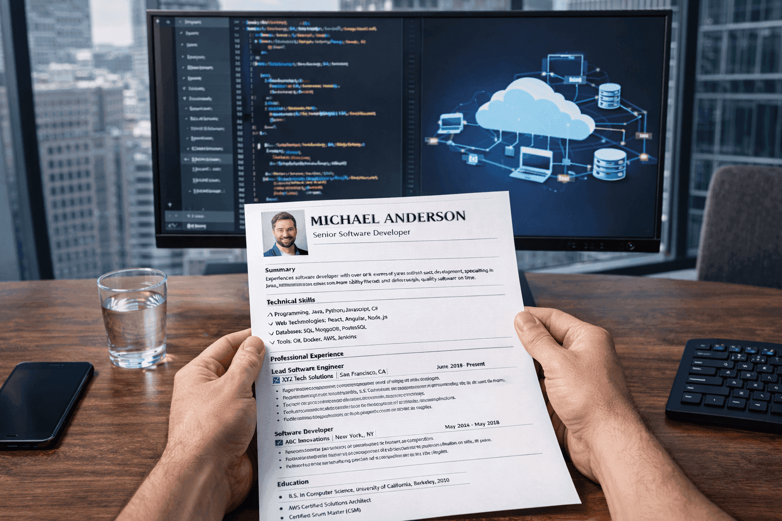 Resume Format for Experienced Software Developer: Best Practices and Examples
